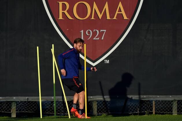 Daniele De Rossi Roma 04-12-2017 Centro Sportivo Trigoria AS Roma Champions League training 2017 2018 Foto Andrea Staccioli Insidefoto andreaxstaccioli