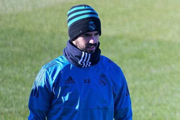 Real Madrid Training Isco of Real Madrid during training at Ciudad Deportiva de Majadahonda, Madrid Content Not Available For UK Newspapers Copyright: xKristianxKanex FIL-11057-0014