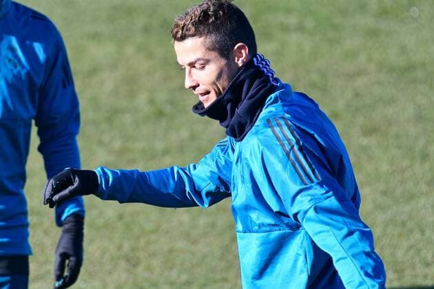 Real Madrid Training Cristiano Ronaldo of Real Madrid during training at Ciudad Deportiva de Majadahonda, Madrid Content Not Available For UK Newspapers Copyright: xKristianxKanex FIL-11057-0015