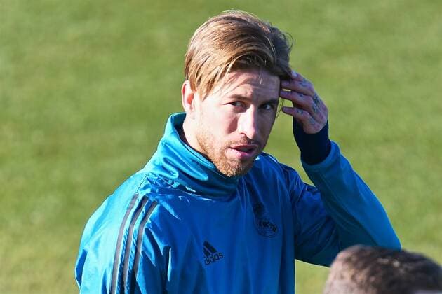 Real Madrid Training Sergio Ramos of Real Madrid during training at Ciudad Deportiva de Majadahonda, Madrid Content Not Available For UK Newspapers Copyright: xKristianxKanex FIL-11057-0019