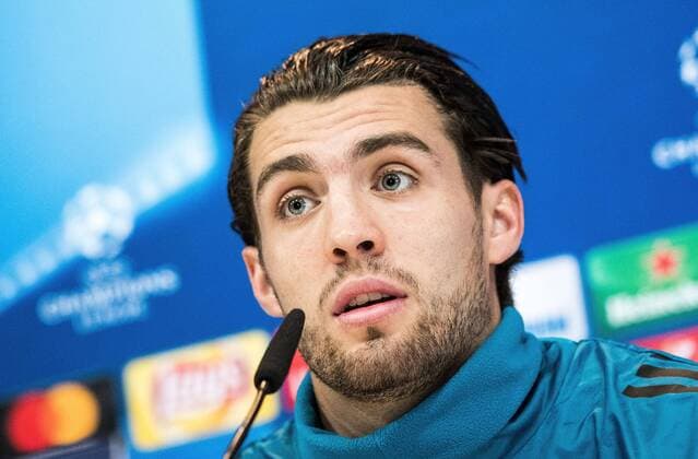 05.12.2017, xfux, Fussball Champions League, Real Madrid Pressekonferenz vor dem Champions League Spiel gegen Borussia Dortmund, emspor, v.l. Mateo Kovacic (Real Madrid) Madrid