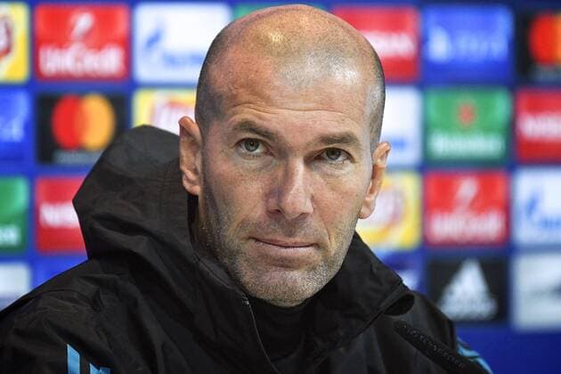 Real Madrid Presser Real Madrid manager Zinedine Zidane during a press conference PK Pressekonferenz at Ciudad Deportiva de Majadahonda, Madrid Content Not Available For UK Newspapers Copyright: xKristianxKanex FIL-11058-0006