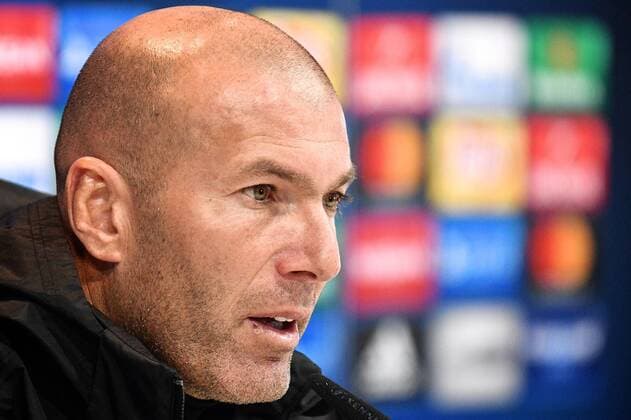 Real Madrid Presser Real Madrid manager Zinedine Zidane during a press conference PK Pressekonferenz at Ciudad Deportiva de Majadahonda, Madrid Content Not Available For UK Newspapers Copyright: xKristianxKanex FIL-11058-0010