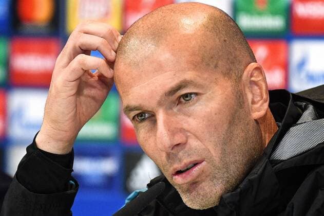 Real Madrid Presser Real Madrid manager Zinedine Zidane during a press conference PK Pressekonferenz at Ciudad Deportiva de Majadahonda, Madrid Content Not Available For UK Newspapers Copyright: xKristianxKanex FIL-11058-0017