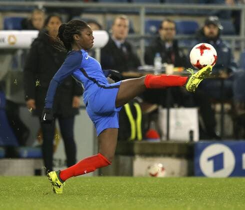 Foto : Aminata Diallo Frankreich Fussball Länderspiel der Damen am Fr. 24.11.2017 Deutschland - Frankreich 4 - 0