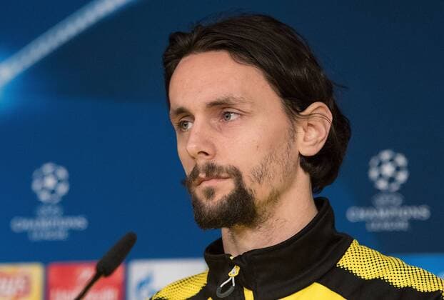 05.12.2017, xfux, Fussball Champions League, Borussia Dortmund Pressekonferenz vor dem Champions League gegen Real Madrid, emspor, v.l. Neven Subotic (Borussia Dortmund) Madrid