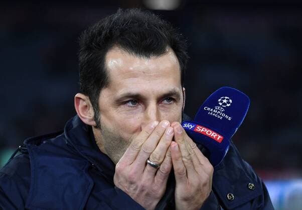 05.12.2017, xjhx, Fussball UEFA Champions League, FC Bayern Muenchen - Paris Saint-Germain PSG, emspor, v.l. Hasan Salihamidzic (Sportdirektor FC Bayern München) Muenchen