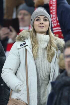 Lisa Ehefrau von Sven Ulreich 26 (FC Bayern Muenchen), FC Bayern Muenchen vs. Paris Saint-Germain, Fussball, Vorrunde, Champions League, 05.12.2017 Muenchen Bayern Deutschland