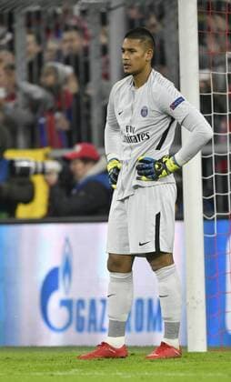 TOR zum 2:0 durch Corentin Tolisso FC Bayern München Torjubel Enttäuschung bei Torwart Alphonse Areola FC Paris Saint-Germain PSG Champions League CL Gruppenphase FC Bayern München FCB vs FC Paris Saint-Germain PSG 05.12.2017 FC Bayern München FCB vs FC Paris Saint-Germain PSG