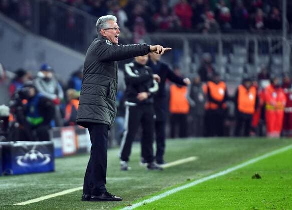 05.12.2017, xjhx, Fussball UEFA Champions League, FC Bayern Muenchen - Paris Saint-Germain PSG, emspor, v.l. Jupp Heynckes (Trainer FC Bayern Muenchen) Muenchen