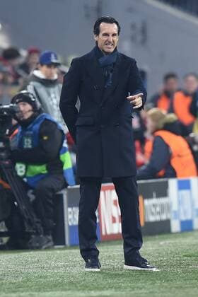 Fußball Champions League Gruppenphase 6. Spieltag FC Bayern München - Paris Saint-Germain am 05.12.2017 in der Allianz Arena in München Unai Emery ( Trainer Paris )
