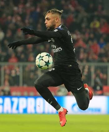 20171205, 1.CL, FC Bayern vs Paris Saint Germain, Allianz Arena Muenchen, Fussball, im Bild: Layvin Kurzawa (PSG)