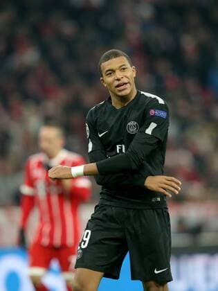 Kylian Mbappe ( Paris Saint-Germain 29 ) Frustriert, FC Bayern Muenchen vs Paris Saint-Germain, Champions League, Fussball, 05.12.2017, Muenchen Copyright: xLanger Eibner-Pressefotox EP_HLR