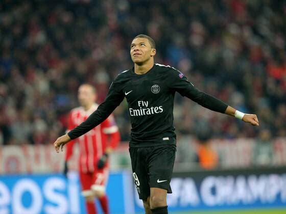 Bilder des Tages - SPORT Kylian Mbappe ( Paris Saint-Germain 29 ) Frustriert, FC Bayern Muenchen vs Paris Saint-Germain, Champions League, Fussball, 05.12.2017, Muenchen Copyright: xLanger Eibner-Pressefotox EP_HLR