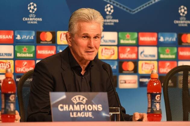 Fußball Champions League Gruppenphase 6. Spieltag FC Bayern München - Paris Saint-Germain am 05.12.2017 in der Allianz Arena in München Jupp Heynckes ( Cheftrainer München )