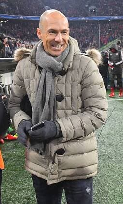 05.12.2017, xjhx, Fussball UEFA Champions League, FC Bayern Muenchen - Paris Saint-Germain PSG, emspor, v.l. Arjen Robben (FC Bayern Muenchen) Muenchen