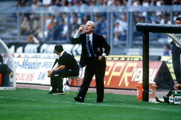 GIOVANNI TRAPATTONI CAMPIONATO SERIE A 1992-92 JUVENTUS-MILAN