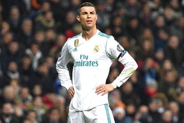 Real Madrid v Borussia Dortmund UEFA Champions League Cristiano Ronaldo of Real Madrid during the UEFA Champions League match at the Estadio Santiago Bernabeu, Madrid Content Not Available For UK Newspapers Copyright: xKristianxKanex FIL-11059-0022