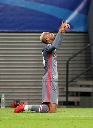 RB Leipzig - Besiktas Istanbul Fussball Champions League Leipzig, 06.12.2017, Red Bull Arena, Fussball, UEFA Champions League, Gruppe G, 6. Spieltag , RB Leipzig vs. Besiktas Istanbul 1:2 (0:1) , Im Bild: Torschütze Talisca (94, Besiktas) nach seinem Siegtreffer zum 1:2. ,