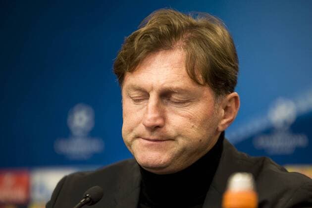 Fußball-Champions-League 2017 2018, Gruppenphase, 6. Spieltag RB Leipzig - Besiktas Istanbul (06.12.2017) RBL-Trainer Ralph Hasenhüttl bei der Pressekonferenz. Leipzig Sachsen Deutschland