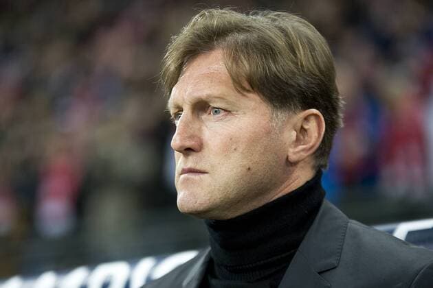 Fußball-Champions-League 2017 2018, Gruppenphase, 6. Spieltag RB Leipzig - Besiktas Istanbul (06.12.2017) RBL-Trainer Ralph Hasenhüttl. Leipzig Sachsen Deutschland