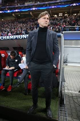 Trainer Ralph Hasenhüttl (RB Leipzig) - Gruppenspiel G Champions League Saison 2017-2018 RasenBallsport Leipzig vs. Besiktas Istanbul in der RB Arena in Leipzig - Deutschland, Fußball, Mann, Maenner,06.12.2017