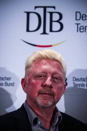 HAMBURG, Germany - DECEMBER 07: Boris Becker attends the Deutscher Tennis Bund (DTB) press conference PK Pressekonferenz on December, 2017 in Hamburg,Germany.