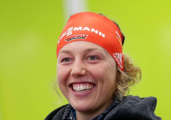 BAU 07.12.2017 Hochfilzen Biathlon IBU World Cup Hochfilzen Training, Laura Dahlmeier (GER) *** BAU 07 12 2017 Hochfilzen Biathlon IBU World Cup Hochfilzen Training Laura Dahlmeier GER