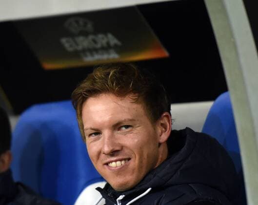 Bilder des Tages - SPORT 07.12.2017, xhbx, Fussball Europa League, TSG 1899 Hoffenheim - Rasgrad, emspor, v.l. Trainer Julian Nagelsmann (TSG 1899 Hoffenheim) Sinsheim
