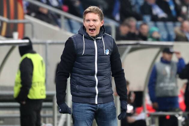 Julian Nagelsmann (Trainer, Cheftrainer, Hoffenheim), Einzelbild, Aktion, Action, Fussball, UEFA Europa League, TSG 1899 Hoffenheim - PFK Ludogorez Rasgrad 1945,