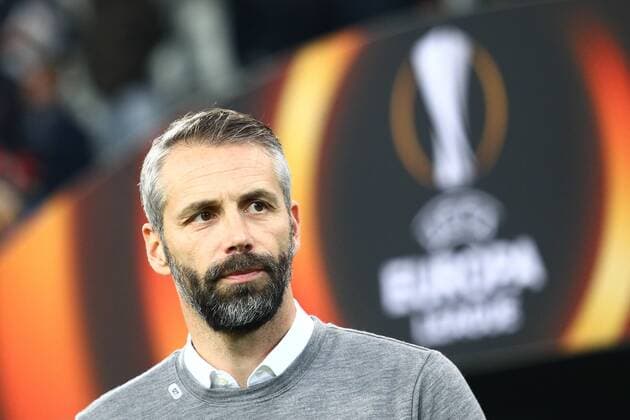 SOCCER - EL, Marseille vs RBS MARSEILLE,FRANCE,07.DEC.17 - SOCCER - UEFA Europa League, Olympique de Marseille vs Red Bull Salzburg. Image shows head coach Marco Rose (RBS). GEPAxpictures xFelixxRoittner