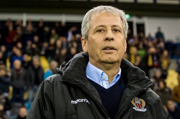 coach Lucien Favre of OGC Nice during the UEFA Europa League group K match between Vitesse Arnhem and OGC Nice at Gelredome on December 07, 2017 in Arnhem, The Netherlands UEFA Europa League 2017 2018 xVIxVIxImagesx xRonaldxBonestrooxIVx 9508749