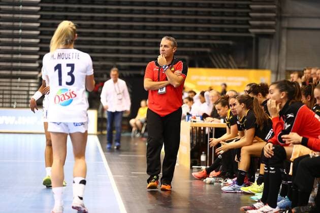 Jose Ignacio Prades Pons (Trainer Spanien), Spanien vs Frankreich, IHF Frauen Handball Weltmeisterschaft, 07.12.2017, Fotograf Neis Eibner Trier Copyright: xEibner-Pressefoto AlexanderxNeisx EP_ANS