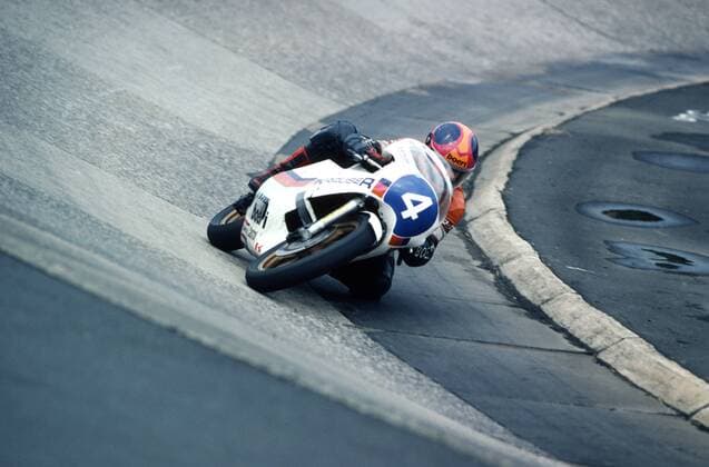 Toni Mang auf Krauser beim GP von Deutschland 1980 auf dem Nürburgring