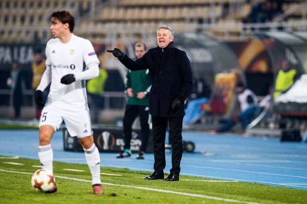 171207 Kare Ingebrigtsen, head coach of Rosenborg, during the Europa League match between FK Vardar and Rosenborg on December 7, 2017 in Skopje. Photo: Jon Olav Nesvold BILDBYRN kod JE 160096 Copyright: JONxOLAVxNESVOLD BB171207ZE016