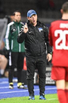 Fussball, Herren, Saison 2017 2018, UEFA Europa League (Gruppe J, 6. Spieltag) in Berlin, Hertha BSC - Östersunds FK, Cheftrainer Pal Dardai (Hertha BSC), 07.12.17, Copyright: xMichaelxHundtx xMatthiasxKochx