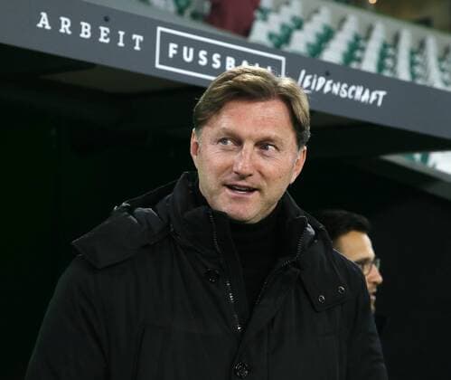 Leverkusen - RB Leipzig Fussball Bundesliga Leverkusen, 18.11.2017, BayArena, Fussball, 1.Bundesliga, 12. Spieltag , Bayer Leverkusen vs. RB Leipzig , Im Bild: Trainer Ralph Hasenhüttl Hasenhuettl, RB Leipzig. ,