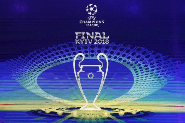 Fußball, CL, Finale-Logo wird in Kiew präsentiert December 12, 2017 - Kiev, Ukraine - The logo of the 2018 Champions League final soccer match is pictured during presentation in Kiev, Ukraine, 12 December, 2017. The UEFA Champions League final will be played at the Olimpiyskiy stadium on 26 May 2018 in Kiev. Presentation of the logo of the 2018 UEFA Champions League final  - ZUMAn230 20171212_zaa_n230_191 Copyright: xStrx
