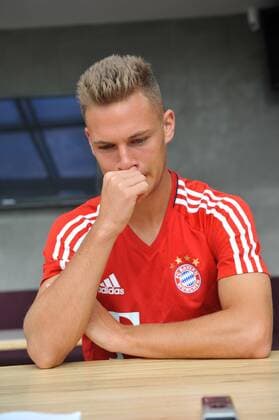 FC Bayern Spieler Joshua Kimmich im Interview, München 23.08.2017