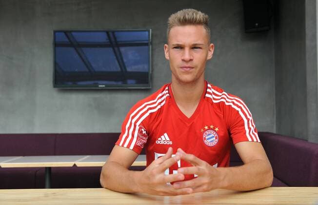 FC Bayern Spieler Joshua Kimmich im Interview, München 23.08.2017