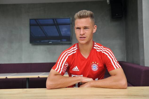 FC Bayern Spieler Joshua Kimmich im Interview, München 23.08.2017
