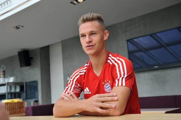 FC Bayern Spieler Joshua Kimmich im Interview, München 23.08.2017