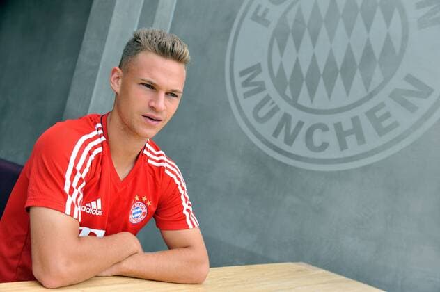 FC Bayern Spieler Joshua Kimmich im Interview, München 23.08.2017