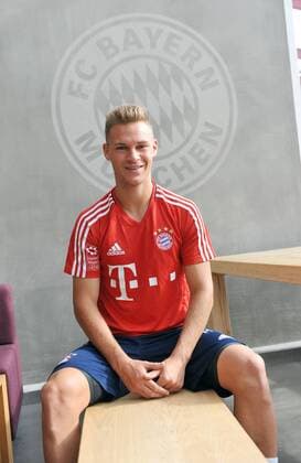 FC Bayern Spieler Joshua Kimmich im Interview, München 23.08.2017