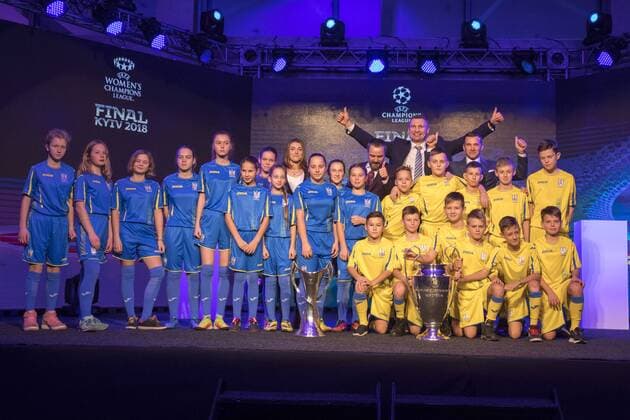 Kyiv Mayor Vitali Klitschko Takes Part In Presentation Of Logo Of UEFA Champions League Final 2018 In Kyiv  Copyright: 513687