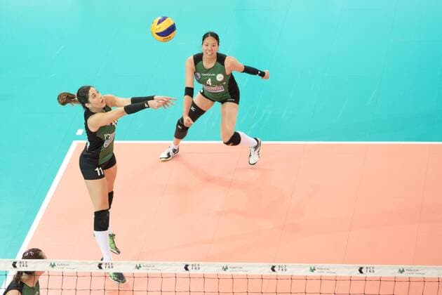 2-421 TS Volley DUEDINGEN vs Hapoel KFAR SABA (CEV European Volleyball Cup Women, 16th Finals) 2-421 TS Volley DUEDINGEN vs Hapoel KFAR SABA (CEV European Volleyball Cup Women, 16th Finals); GONCALVES Marcela (Hapoel Kfar Saba (ISR) 11) ; December, 13 2017 in Fribourg (Salle Omnisport St Leonard), Schweiz, Photo Credit: Ulf Schiller 2017