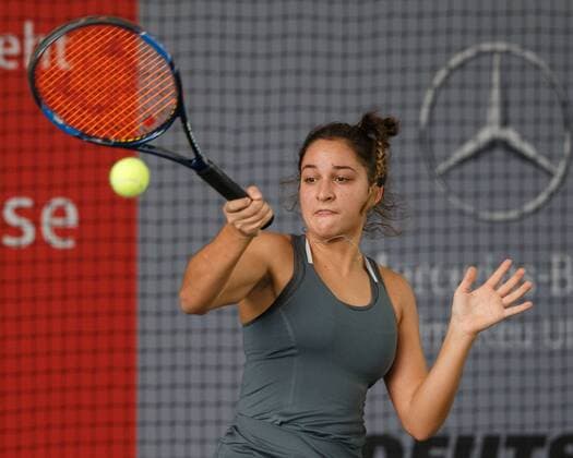 SHALINE-DOREEN PIPA Tennis - Deutsche Meisterschaften 2017 - Deutsche Meisterschaft - - Biberach an der Riss - Baden-Wuerttemberg - Germany - 13 December 2017. Â Copyright: xJuergenxHasenkopfx