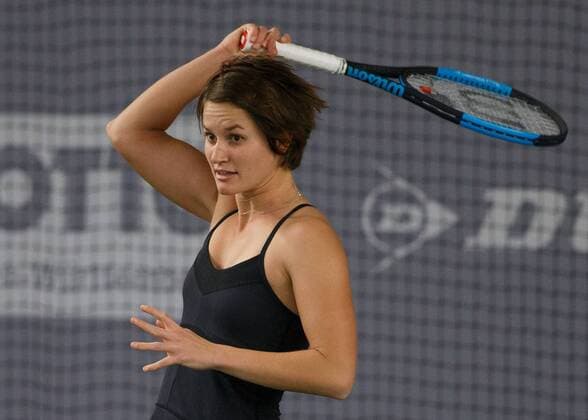 FRANZISKA KOENIG Tennis - Deutsche Meisterschaften 2017 - Deutsche Meisterschaft - - Biberach an der Riss - Baden-Wuerttemberg - Germany - 13 December 2017. Â Copyright: xJuergenxHasenkopfx