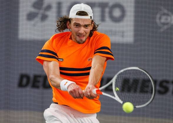 TILLMANN ERDBORIES Tennis - Deutsche Meisterschaften 2017 - Deutsche Meisterschaft - - Biberach an der Riss - Baden-Wuerttemberg - Germany - 13 December 2017. Â Copyright: xJuergenxHasenkopfx