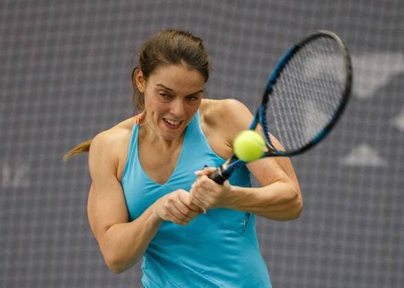 LINDA PRENKOVIC (GER) Tennis - Deutsche Meisterschaften 2017 - Deutsche Meisterschaft - - Biberach an der Riss - Baden-Wuerttemberg - Germany - 13 December 2017. Â Copyright: xJuergenxHasenkopfx